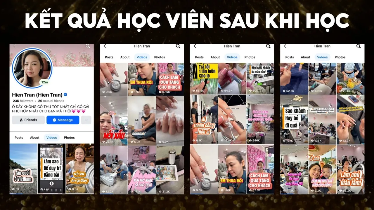 Kết quả kênh của Hien Tran