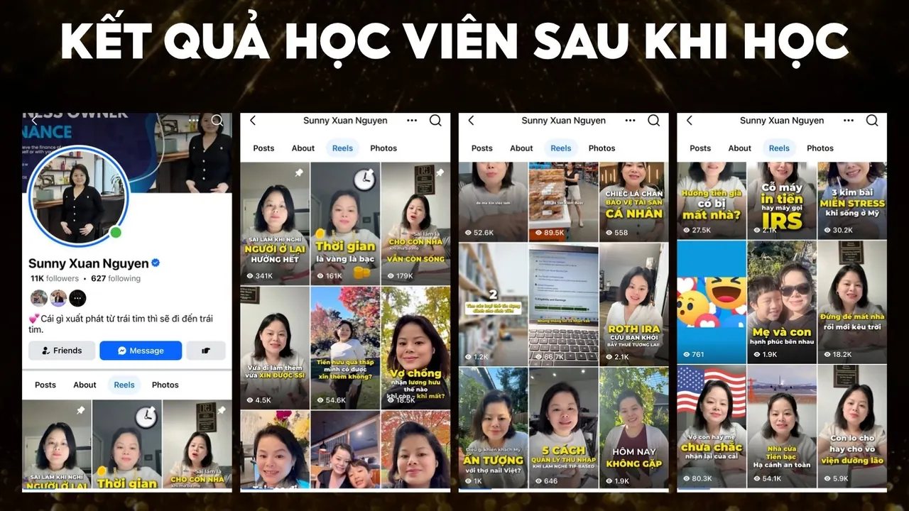 Kết quả kênh của Sunny Xuan Nguyen