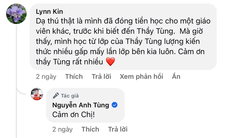 Tin nhắn của Lynn Kin